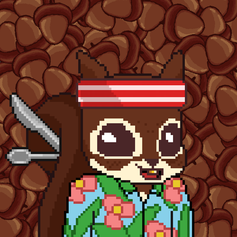 Pixel Squirrels #1224